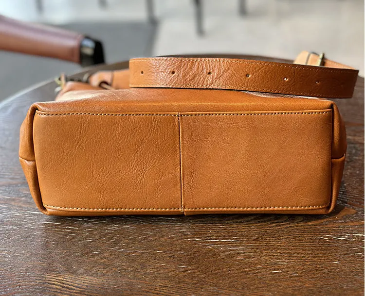 Medium Womens Leather Over The Shoulder Bag Genuine Leather Crossbody Purse