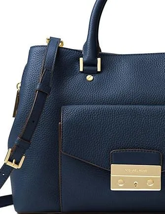 Michael Michael Kors Haley Large Leather Satchel