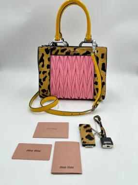 MIU MIU Pony-style calfskin handbag