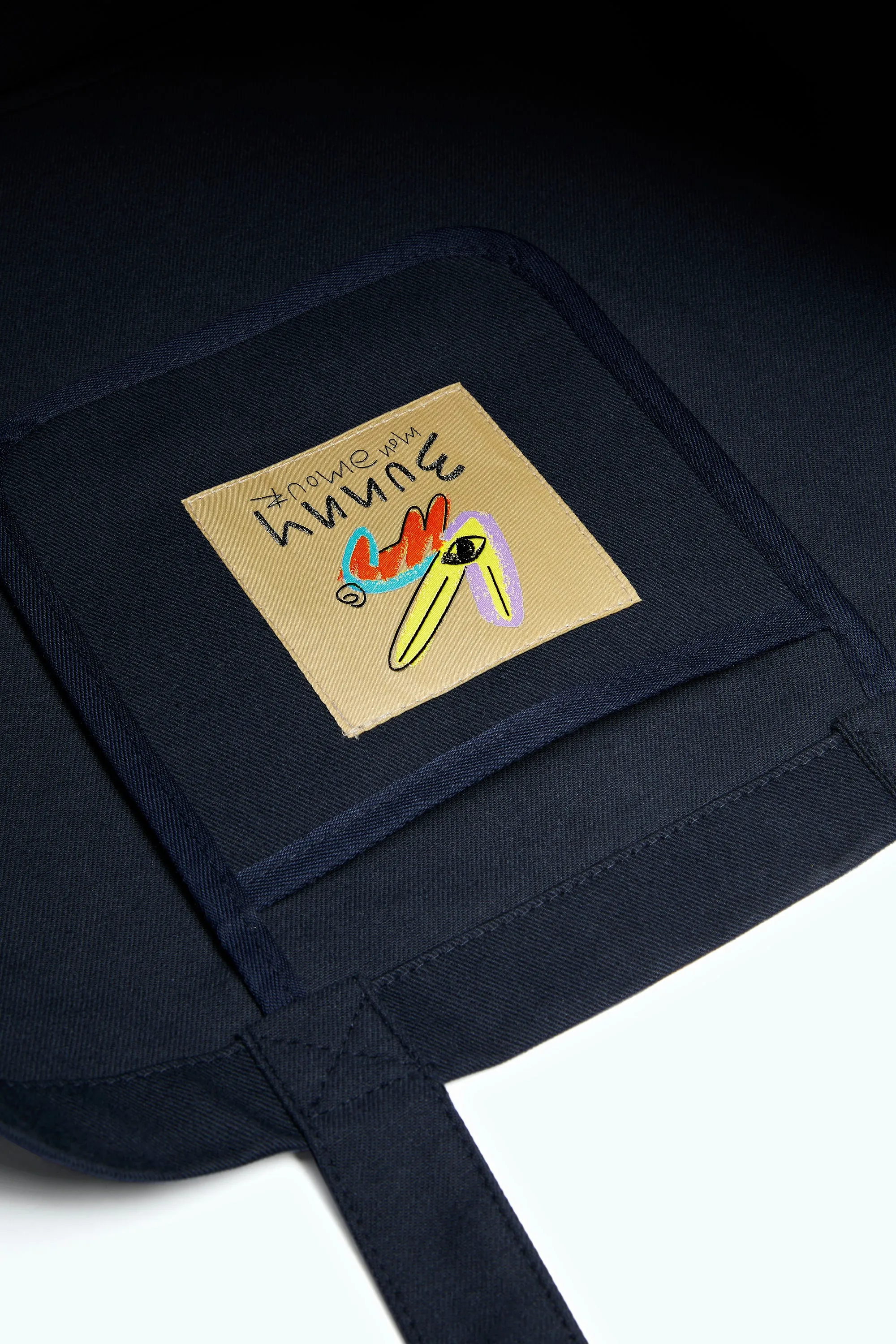 Mon Amour One Mile Tote Navy