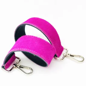 Neon Pink Hobo Shoulder Strap Pony Skin Replacement RS400