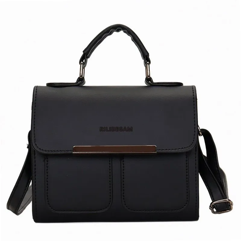 RILIBEGAN Split Leather Crossbody Handbag or Shoulder Bag