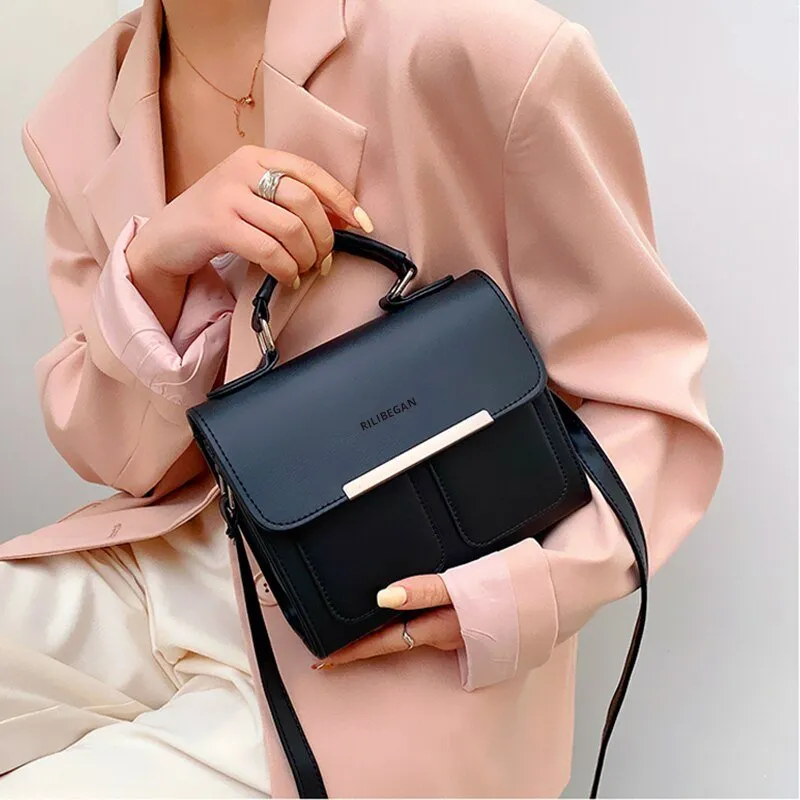 RILIBEGAN Split Leather Crossbody Handbag or Shoulder Bag