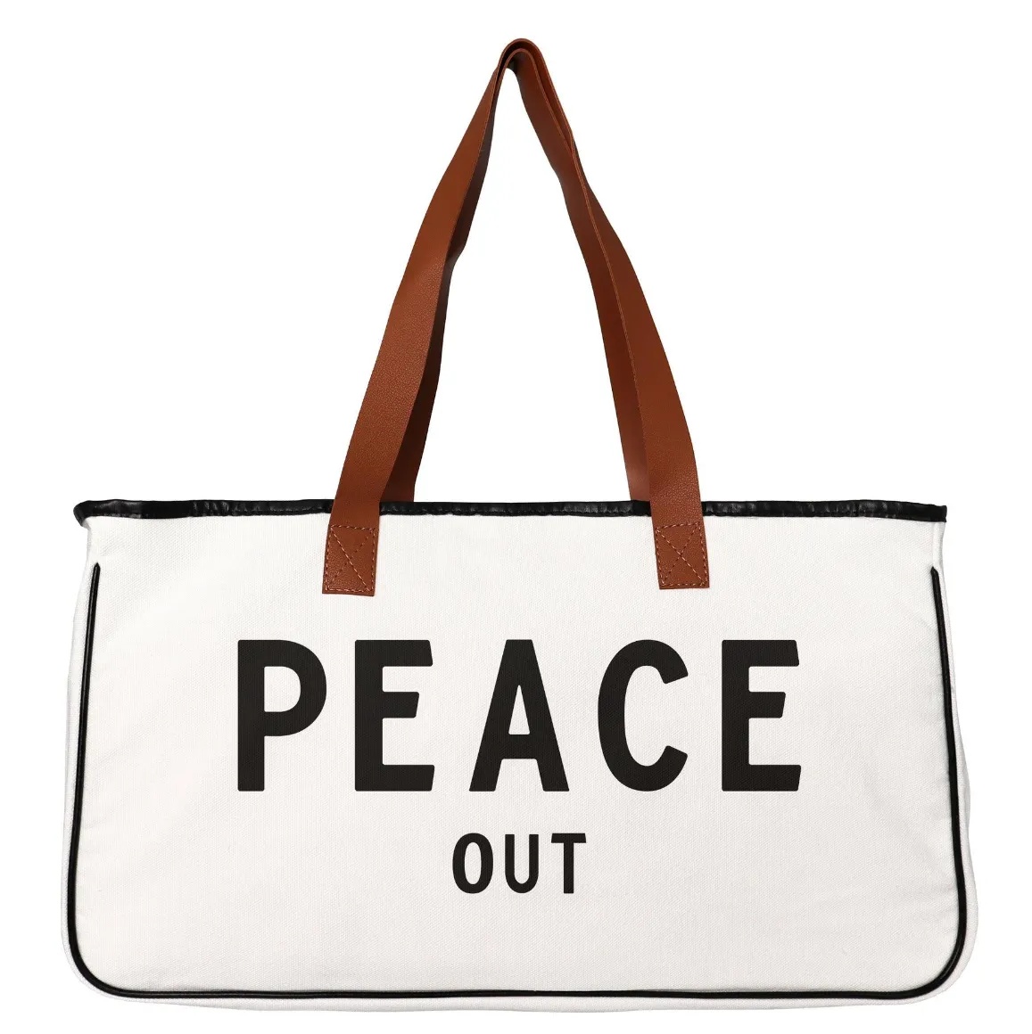 Roulette Beach Bag: Peace Out