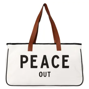 Roulette Beach Bag: Peace Out