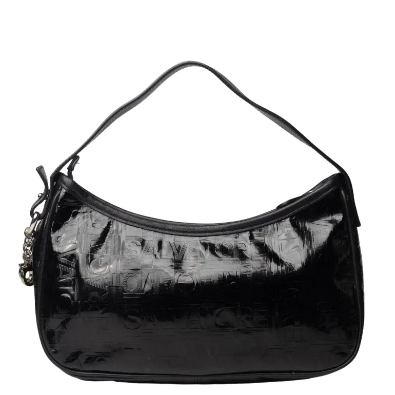 Salvatore Ferragamo Patent Leather Shoulder Bag