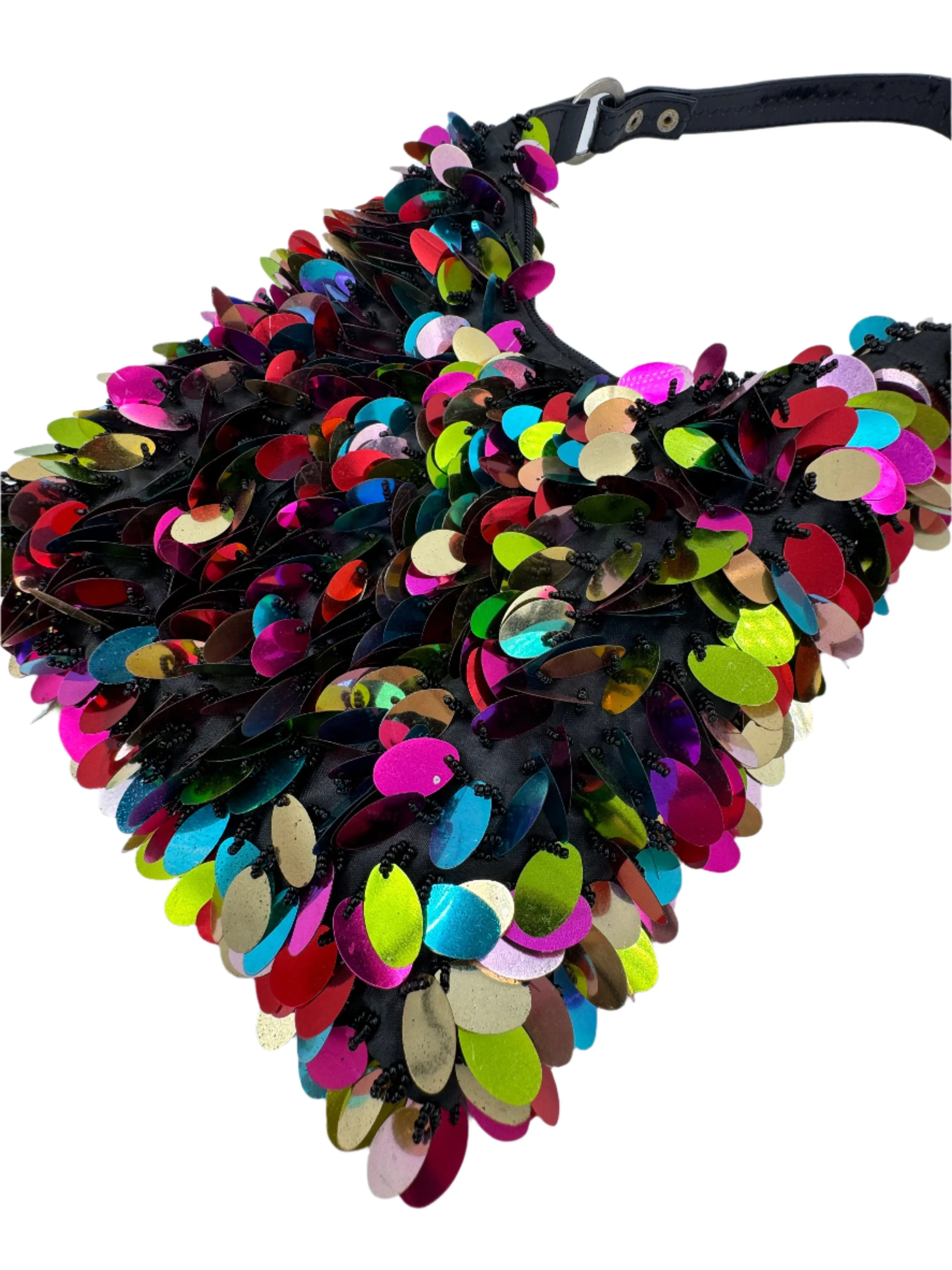 Sequin Multicolor Purse Y2K