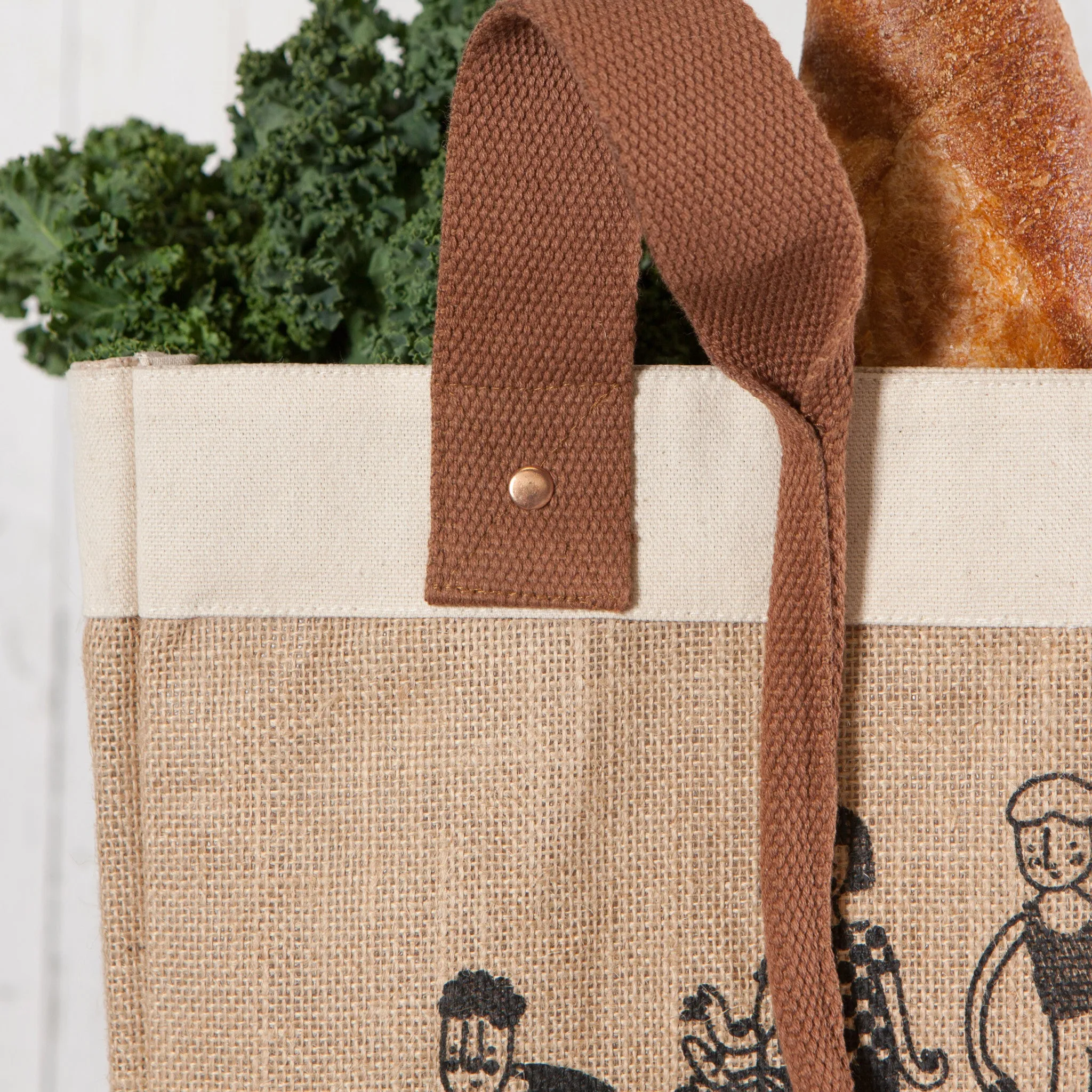 Shop Local Shopping Tote Laminated Lining