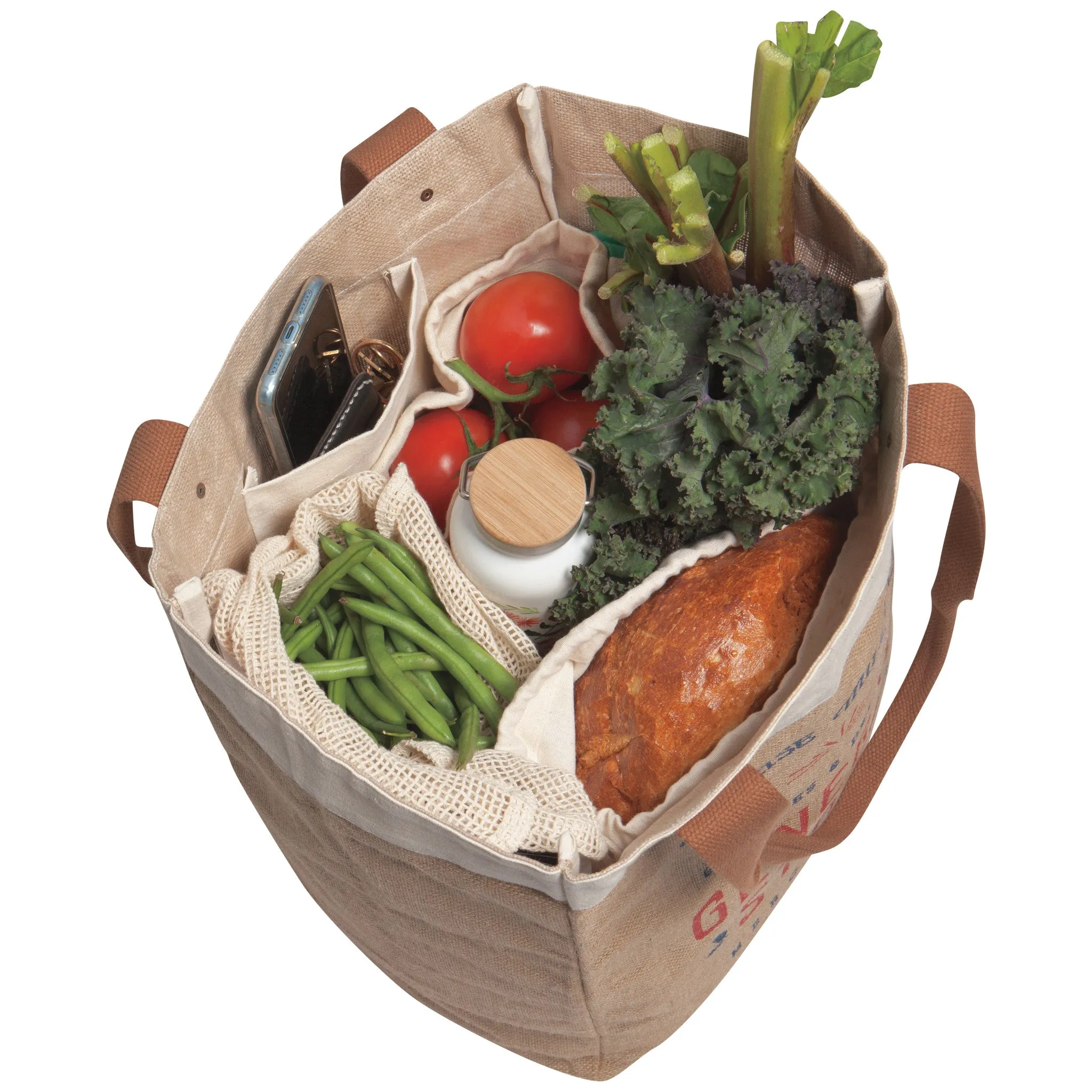 Shop Local Shopping Tote Laminated Lining
