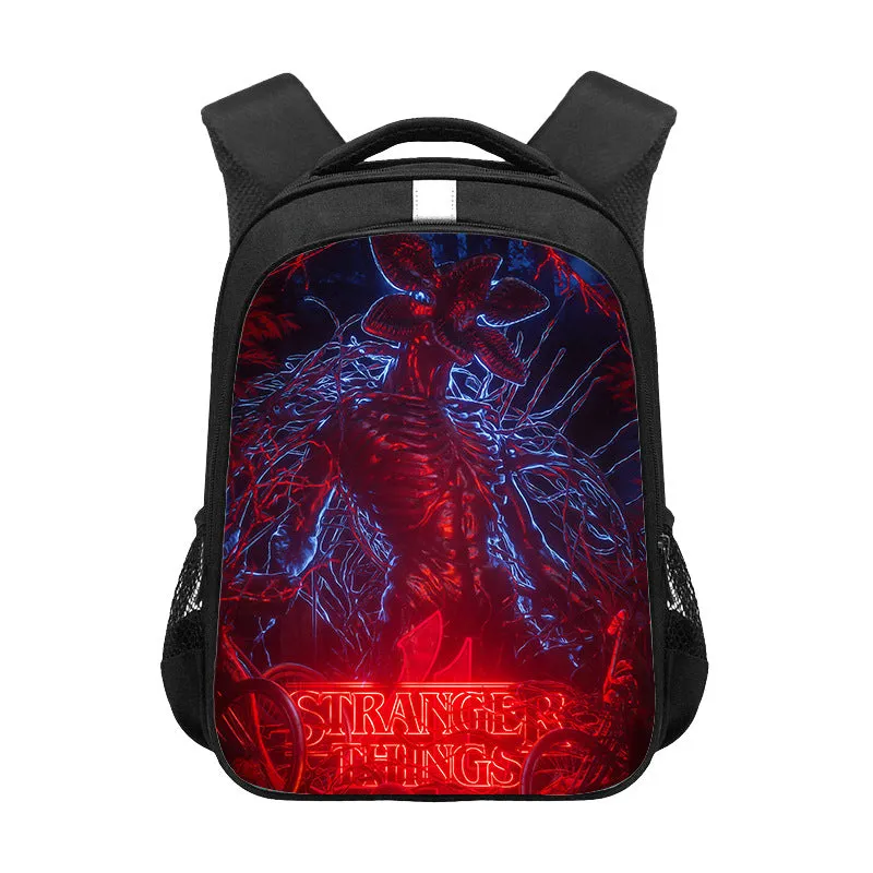 Stranger Things Backpack Student Bag Cute And Breathable Backpack