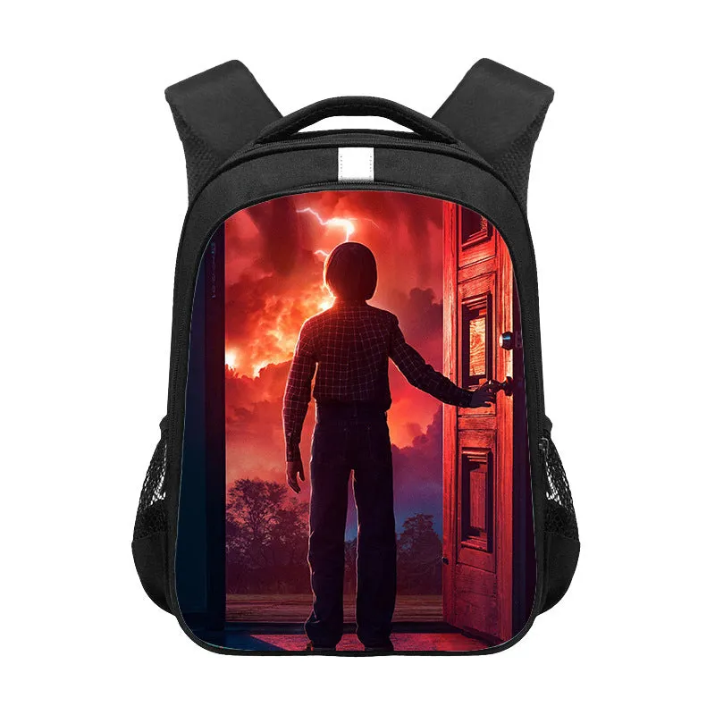 Stranger Things Backpack Student Bag Cute And Breathable Backpack