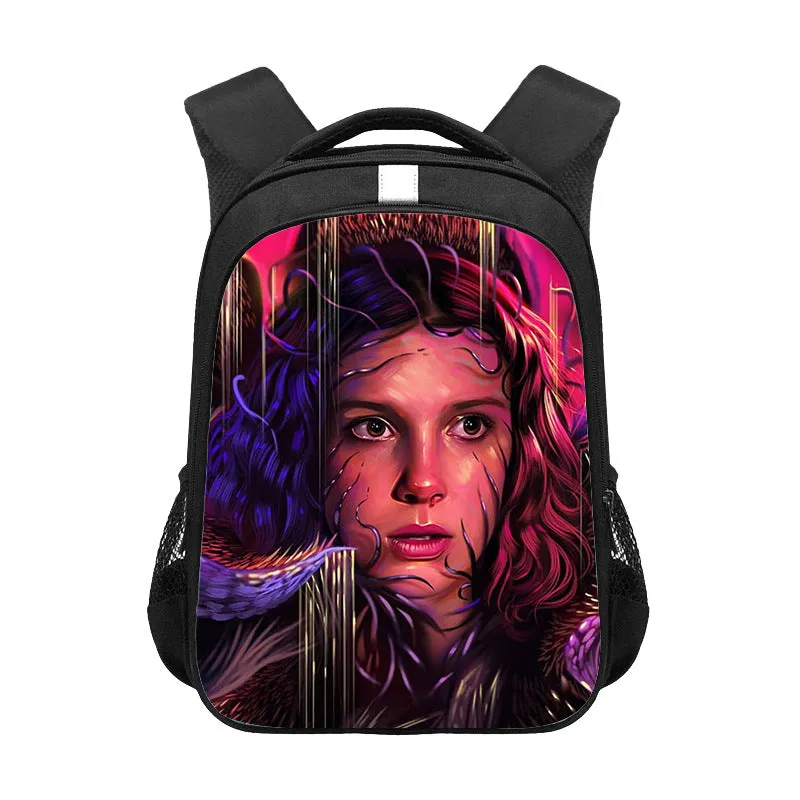 Stranger Things Backpack Student Bag Cute And Breathable Backpack