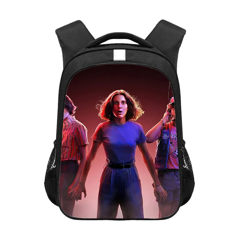 Stranger Things Backpack Student Bag Cute And Breathable Backpack