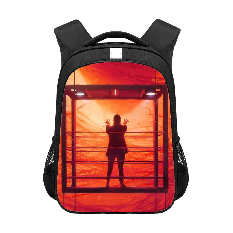 Stranger Things Backpack Student Bag Cute And Breathable Backpack