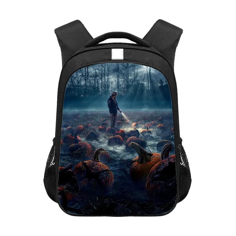 Stranger Things Backpack Student Bag Cute And Breathable Backpack