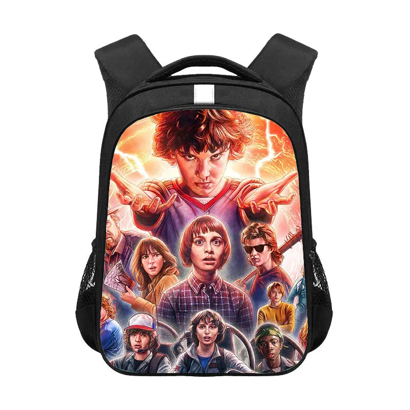 Stranger Things Backpack Student Bag Cute And Breathable Backpack