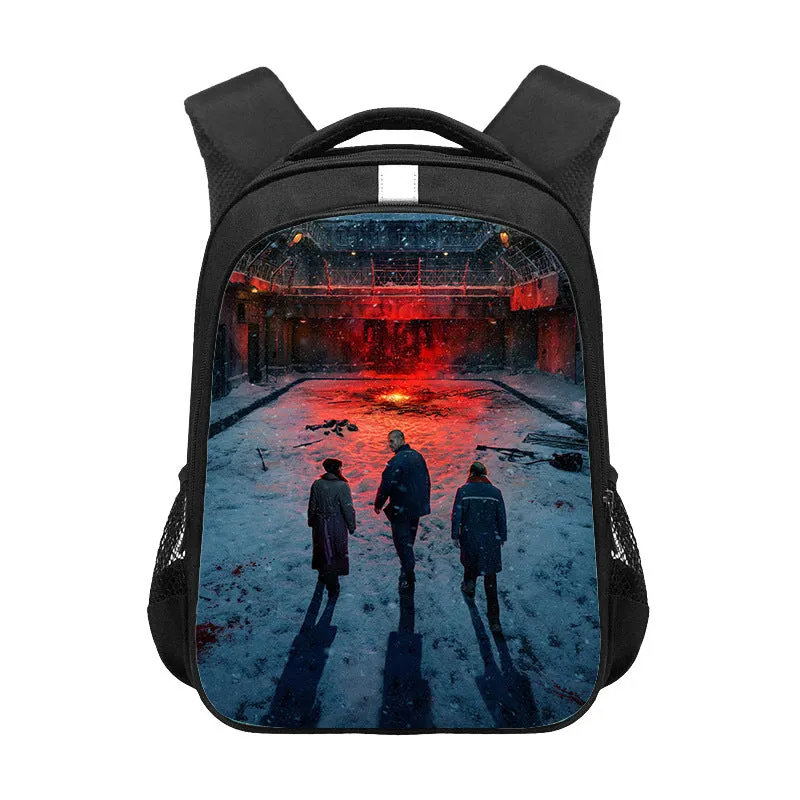 Stranger Things Backpack Student Bag Cute And Breathable Backpack