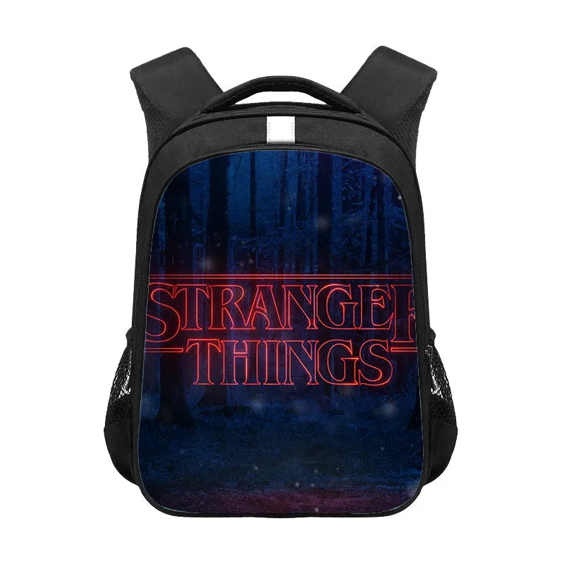 Stranger Things Backpack Student Bag Cute And Breathable Backpack
