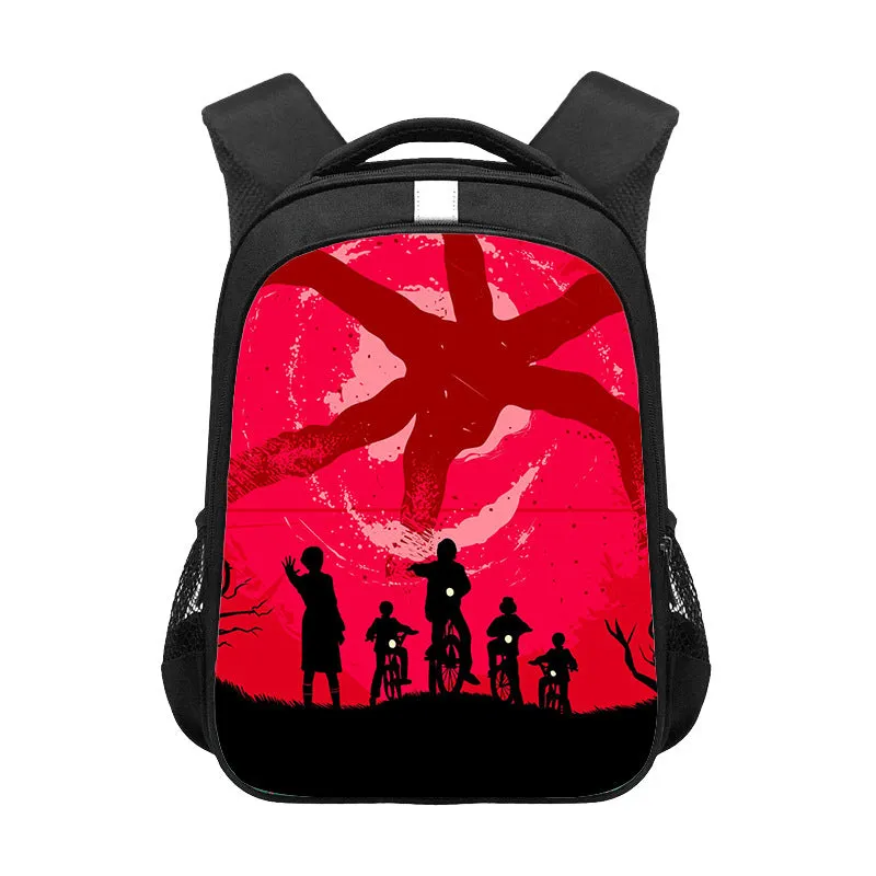 Stranger Things Backpack Student Bag Cute And Breathable Backpack