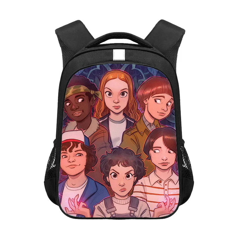 Stranger Things Backpack Student Bag Cute And Breathable Backpack