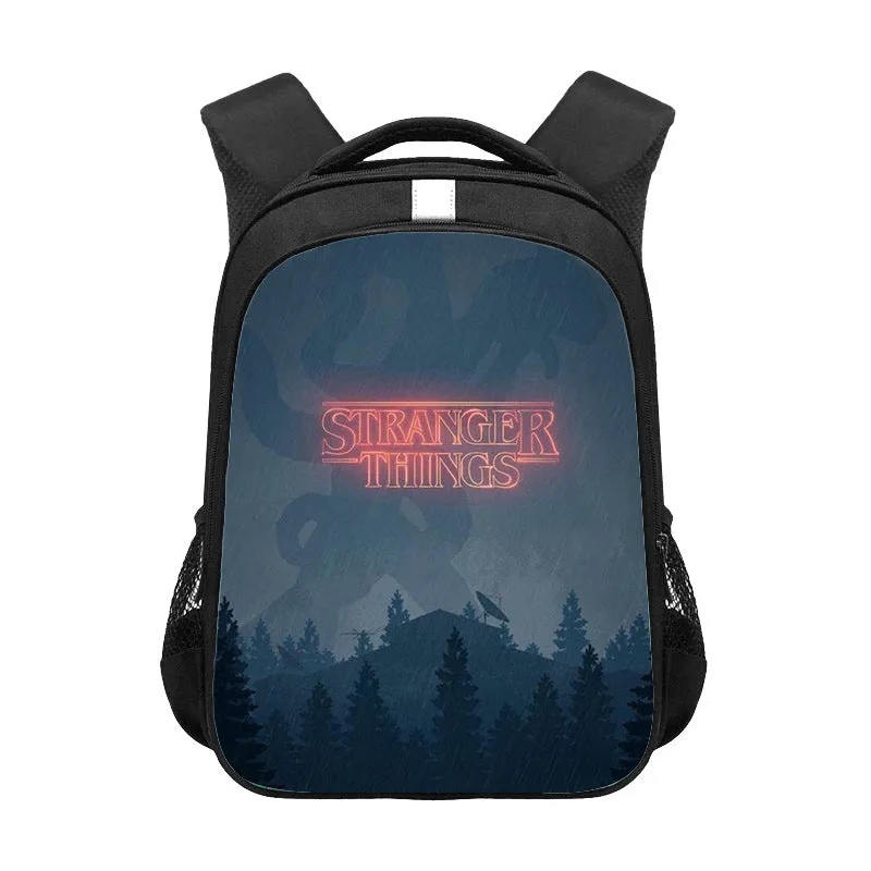 Stranger Things Backpack Student Bag Cute And Breathable Backpack