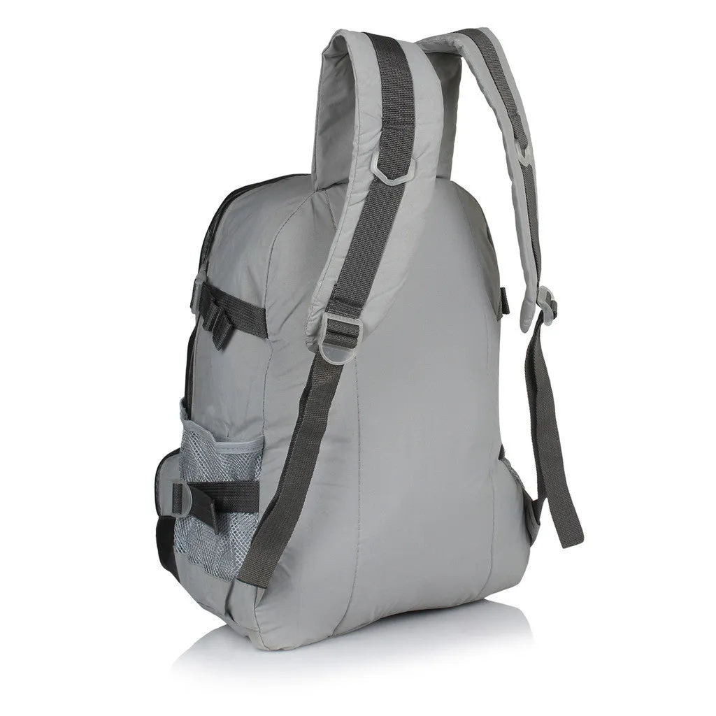 Suntop A95 17 L Backpack(Cream and Silver)