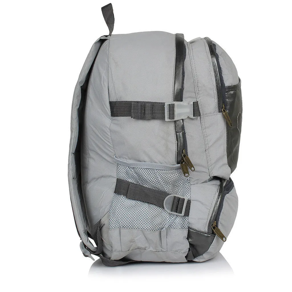Suntop A95 17 L Backpack(Cream and Silver)