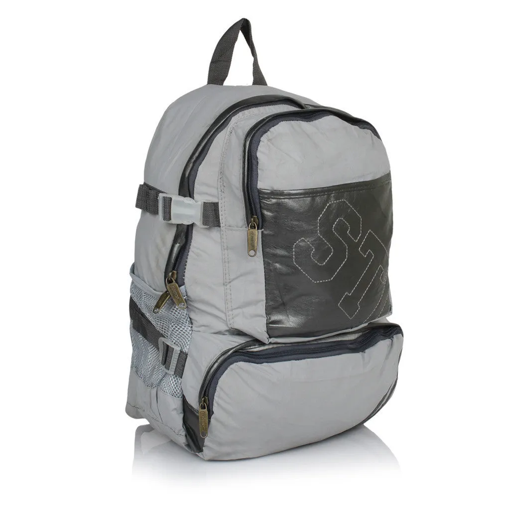 Suntop A95 17 L Backpack(Cream and Silver)