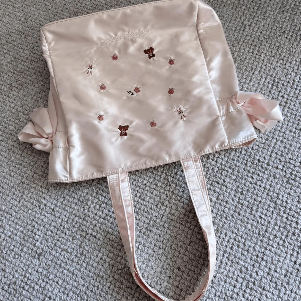 Sweet Bunny Bear Rose Shoulder Bag