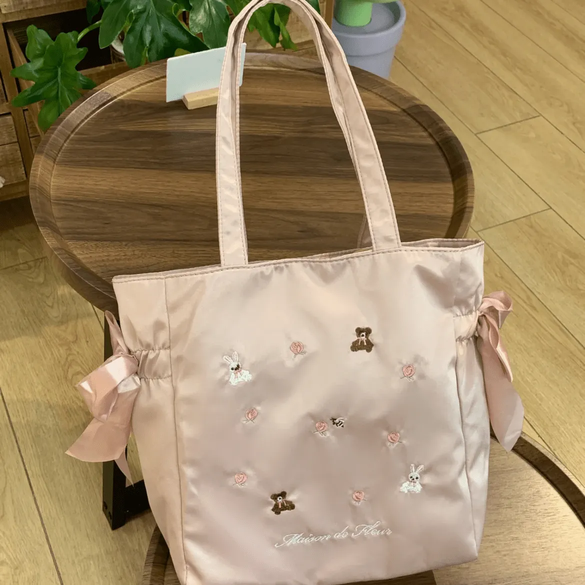 Sweet Bunny Bear Rose Shoulder Bag