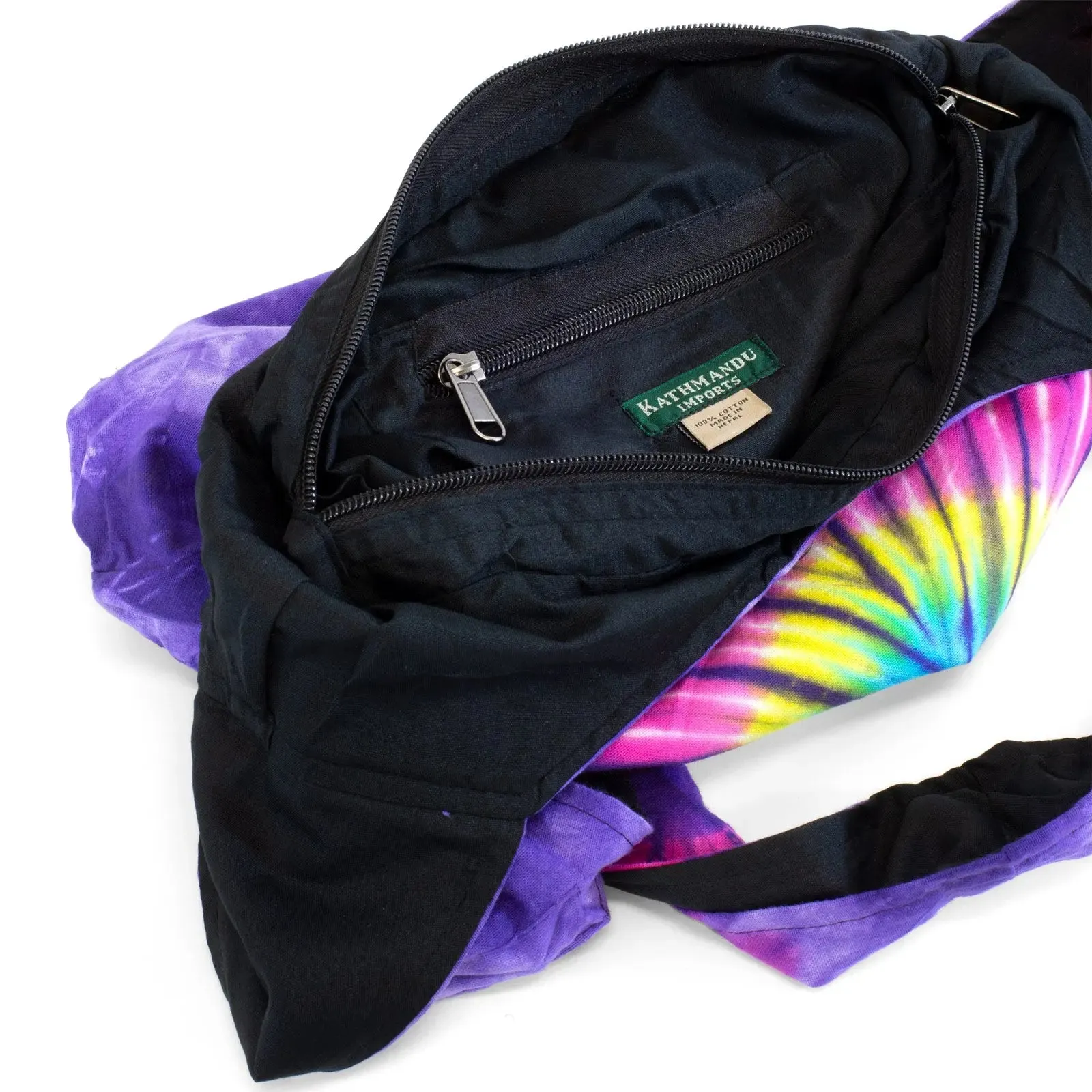 Tie Dye Burst Shoulder Bag