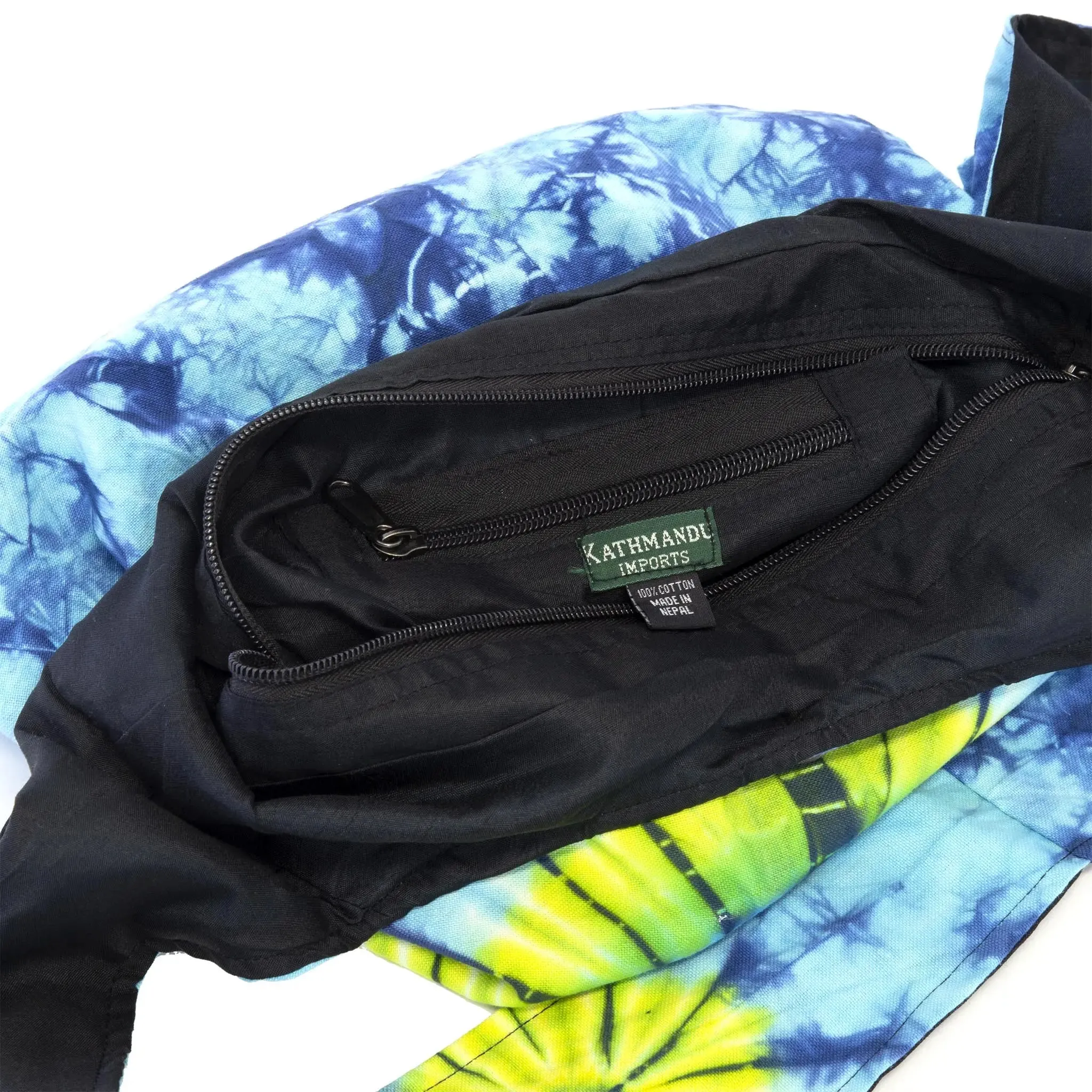 Tie Dye Burst Shoulder Bag