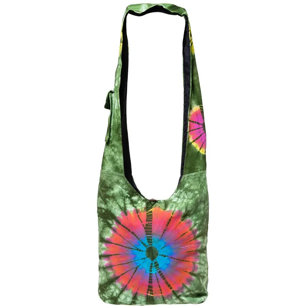 Tie Dye Burst Shoulder Bag