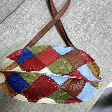 Uique Ladies Small Leather Shoulder Bag Crossbody Boho Bag For Women