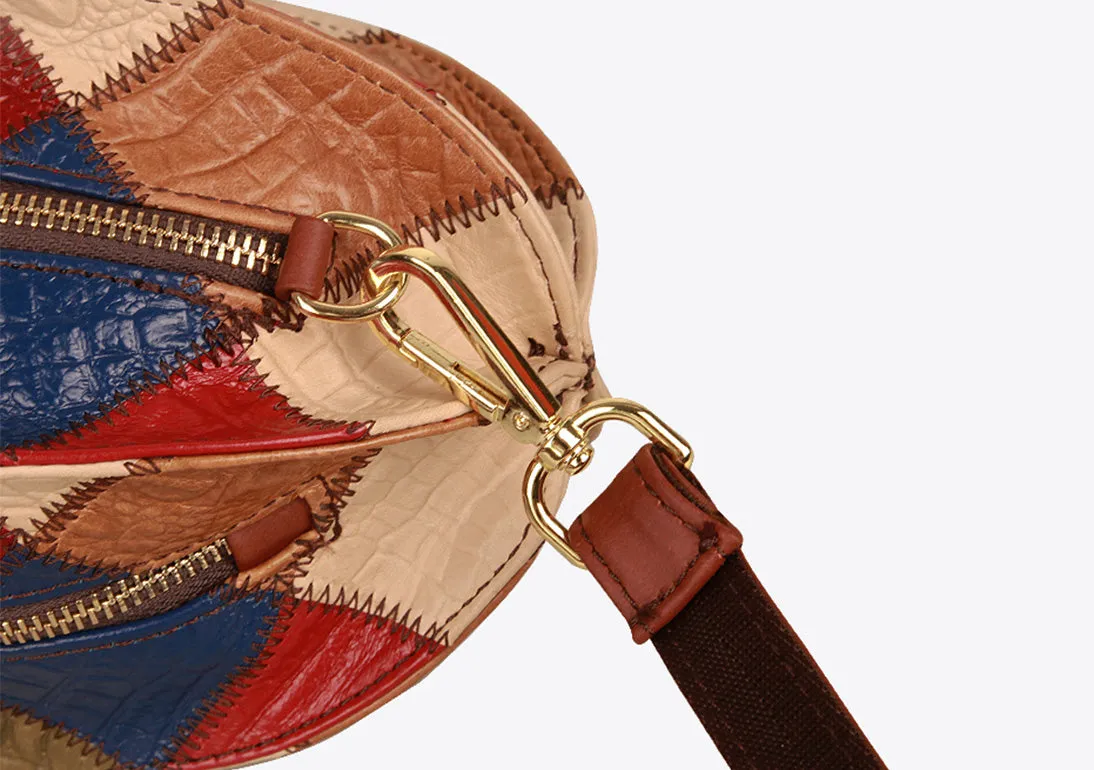 Uique Ladies Small Leather Shoulder Bag Crossbody Boho Bag For Women