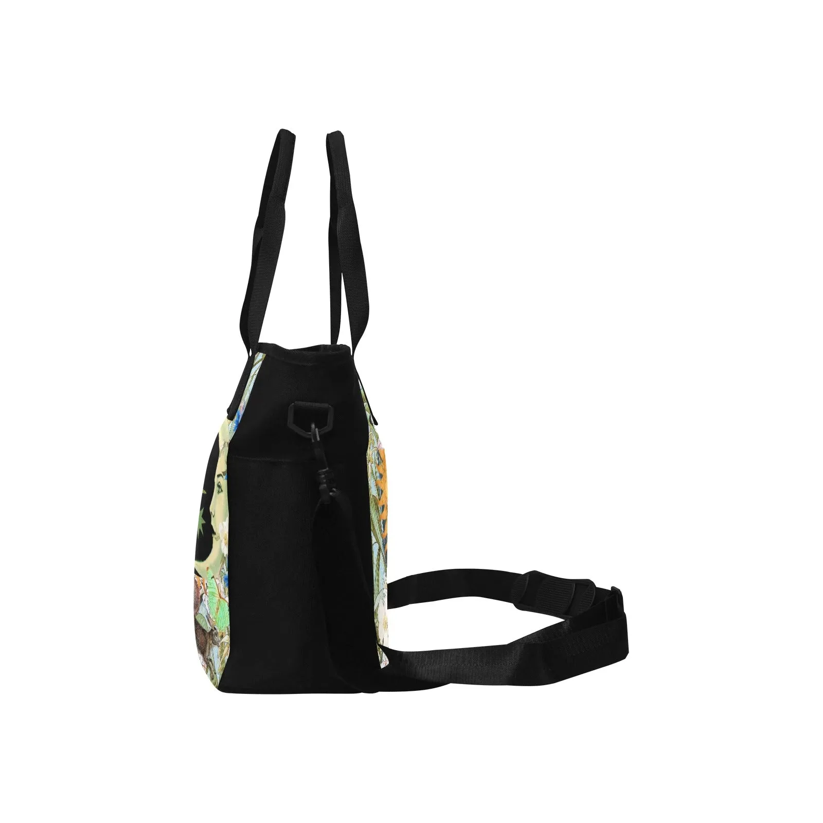 Witchy Celestial Tote Bag, Witchy Clothing, Witchy Tote Bag, Witchy Bag, Pagan, Witch, Occult, Magick